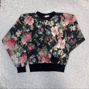 Floral pattern Crewneck